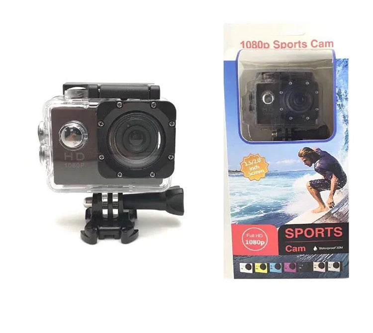 NNEOBA Waterproof Sports Camera for Diving, Riding & Outdoor Sports(Black)