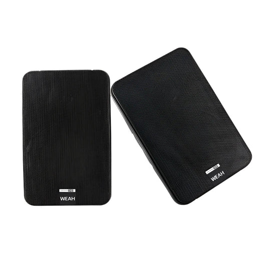 100W 5-Inch Full Range Bookshelf Speakers (Black)-0