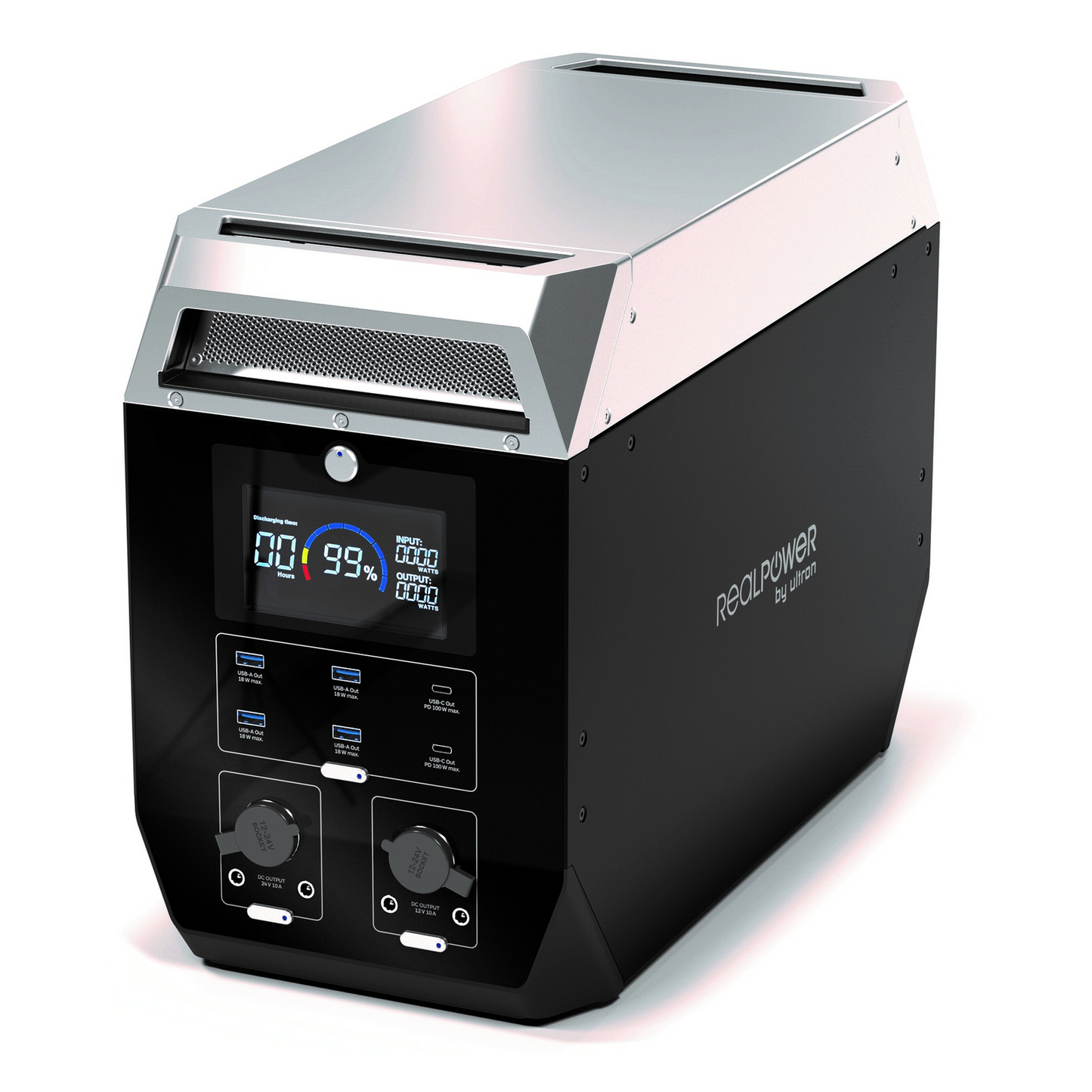 RealPower PS-2000C Autós inverter (12V / 2000W) (PS-2000C)