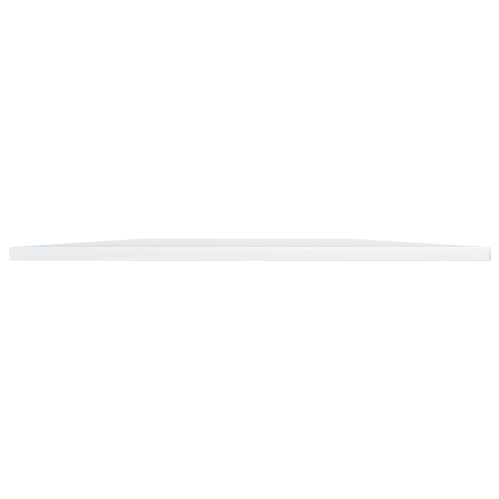 NNEVL Bookshelf Boards 4 pcs High Gloss White 80x30x1.5 cm Chipboard